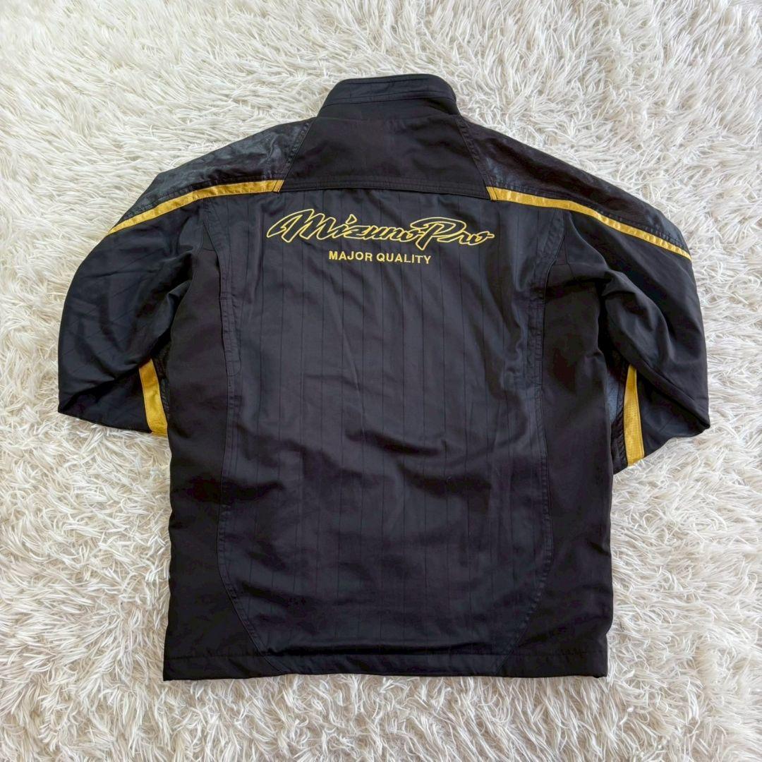 MIZUNO PRO (ミズノプロ) ウインドブレーカー M ブラック 古着