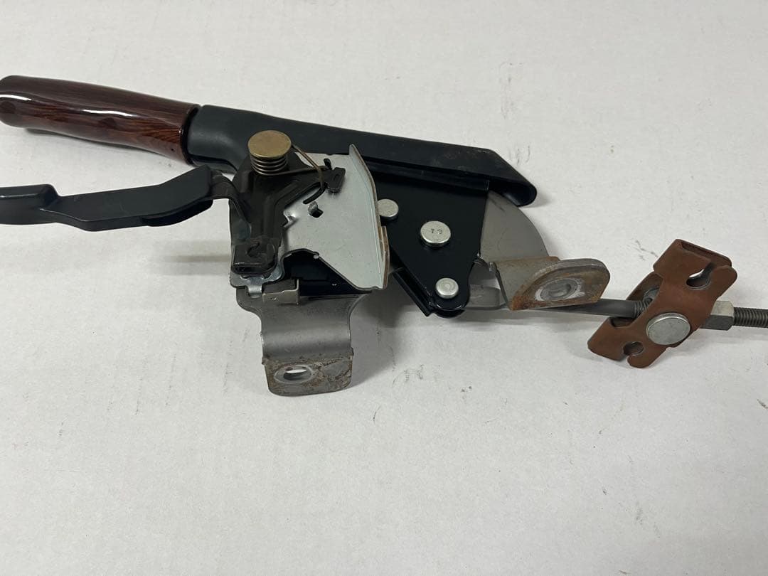 ダイハツ純正 ウッドサイドブレーキレバー天然木 l700s ミラジーノ