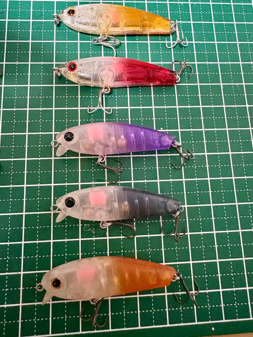 ジップベイツ　リプル45f ラファエル　リッジスリム60S りんたこカラー