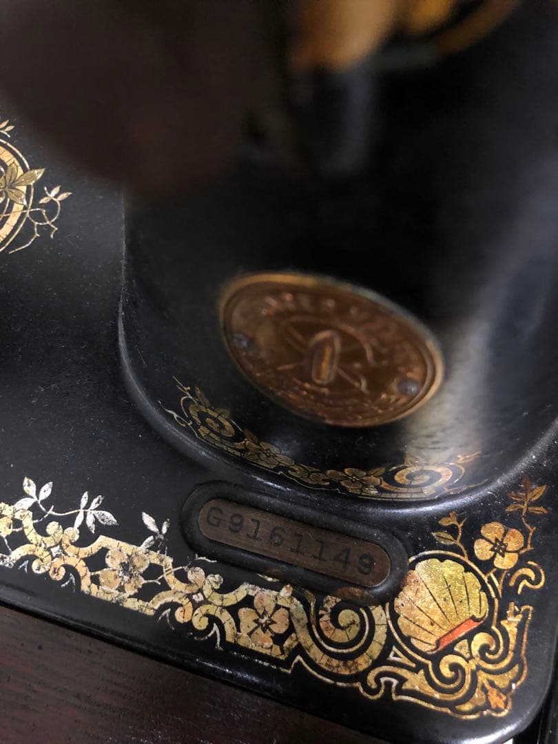 SINGER アンティーク ミシンテーブル クラシック