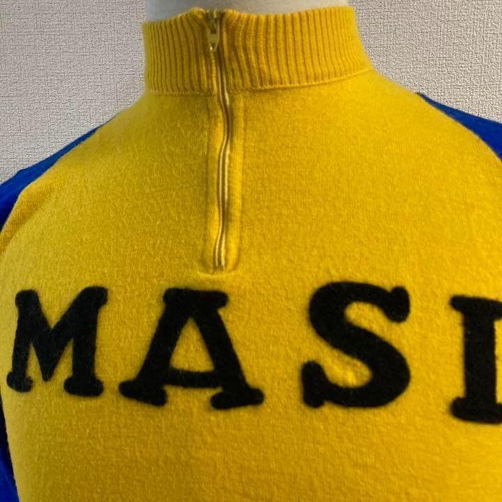 ヴィンテージ サイクル ロング ピュアウール ジャージ イタリア製 サイズ3