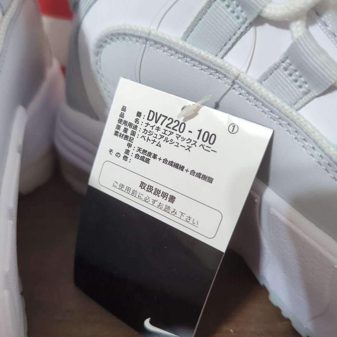 NIKE　エアマックスペニー　ホワイト/グレー