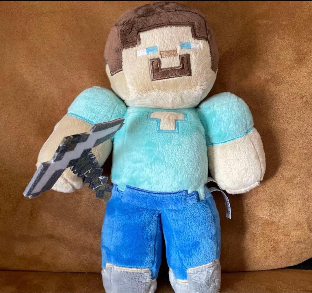 マイクラ　スティーブ　ぬいぐるみ