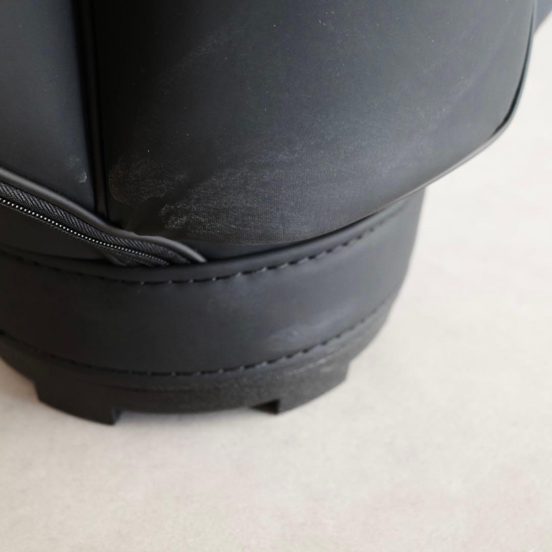 le coq sportif ゴルフ レディース キャディバッグ 黒 フード付き