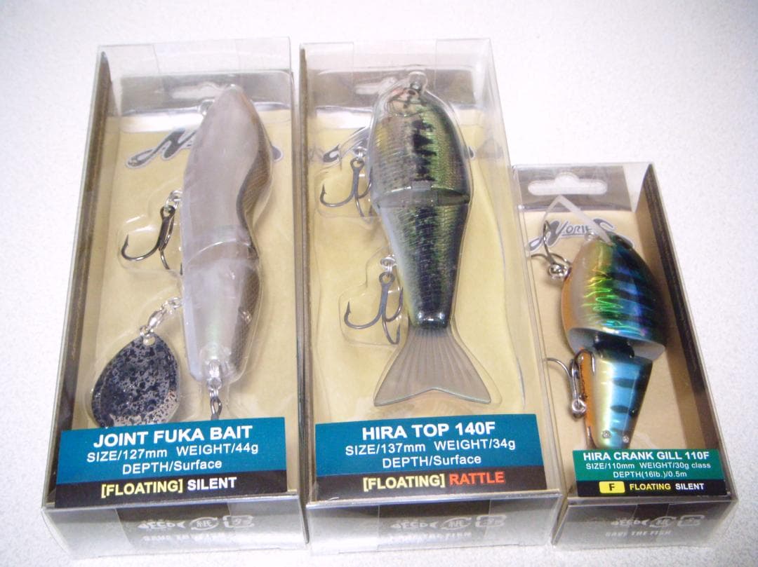 ② ノリーズ ビッグベイト 未開封３個セット