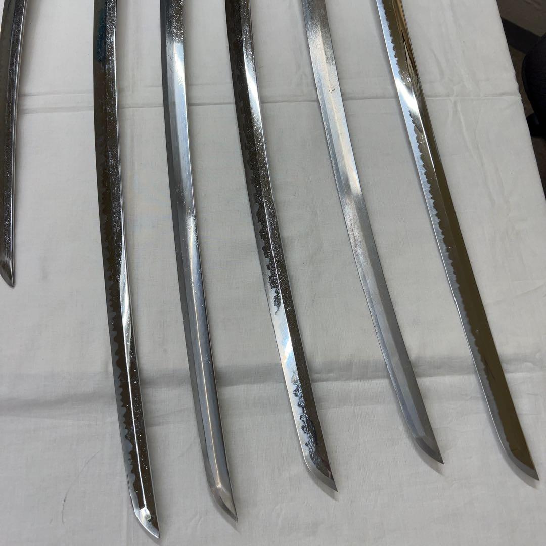 【ジャンク】模造10本セット 傷あり品 太刀脇差 日本刀現状品