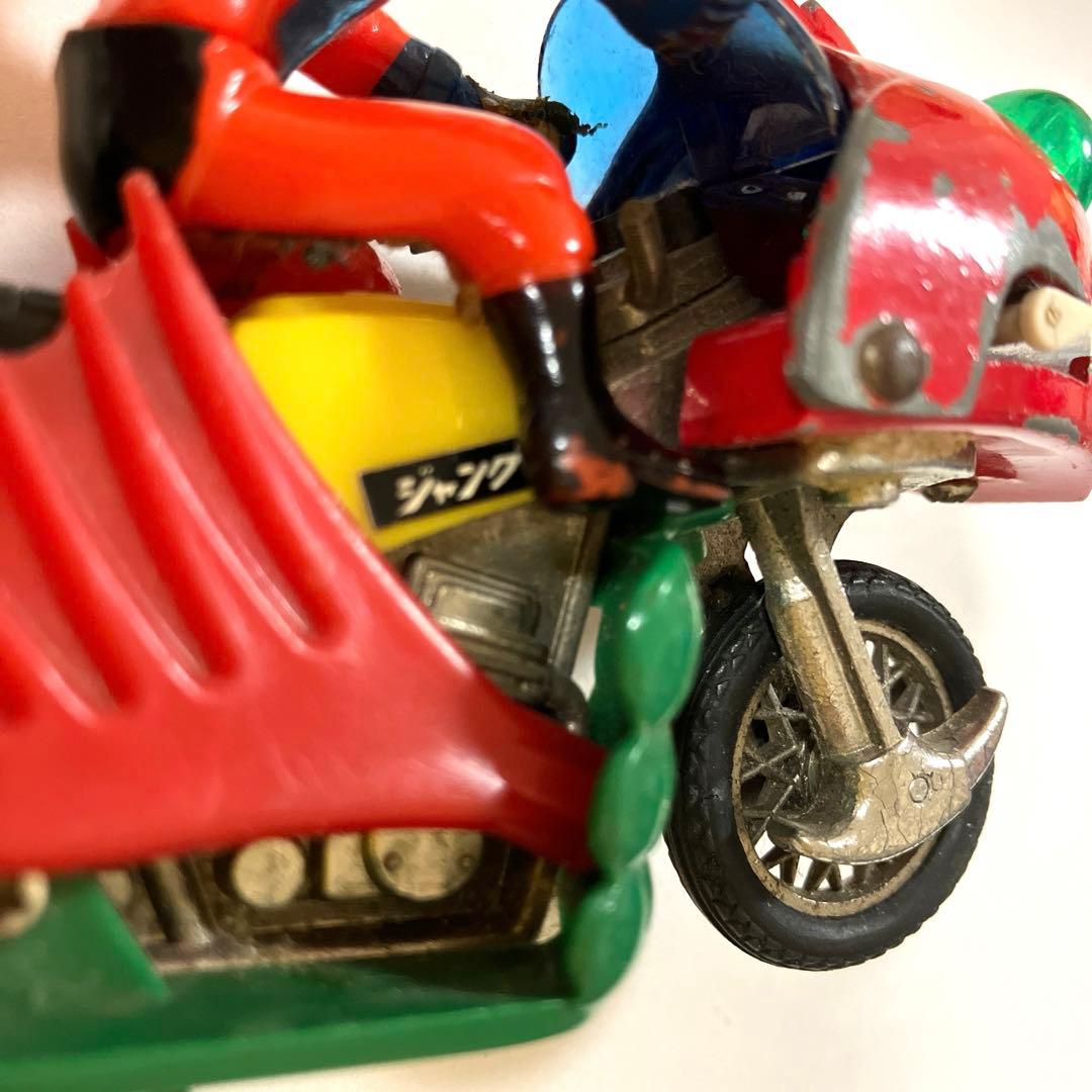 ジャングラー　昭和レトロ　おもちゃ　バイク　レア　フィギュア