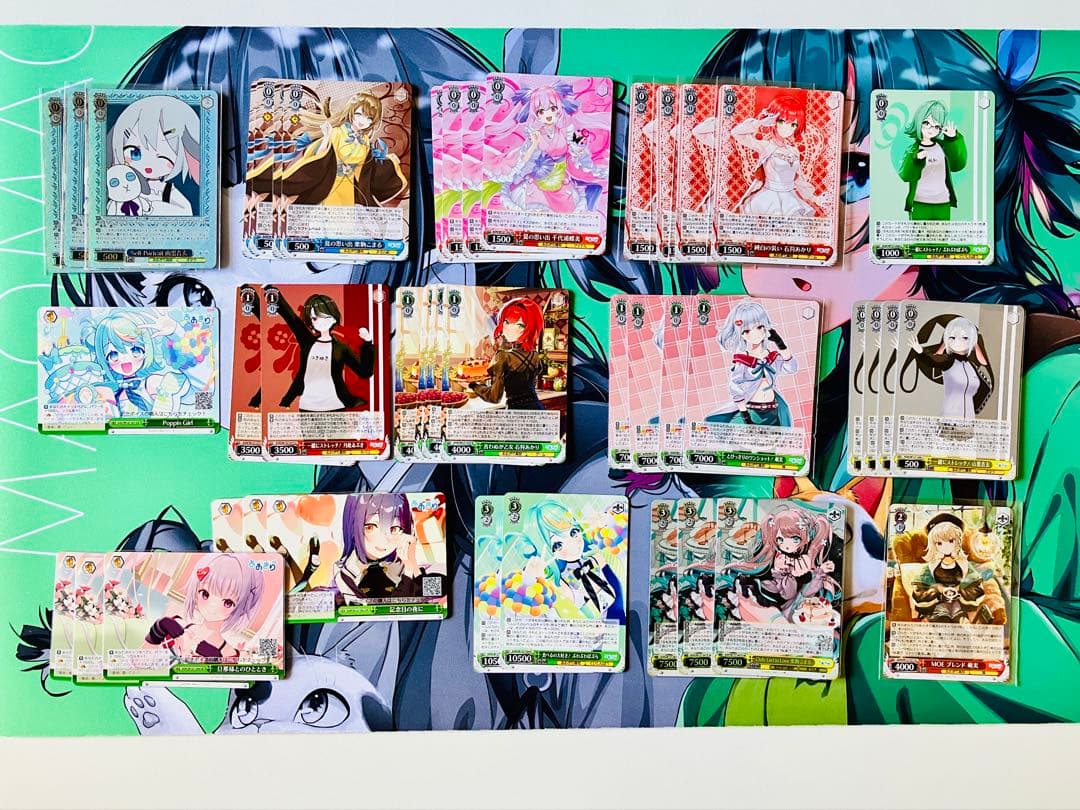 ヴァイスシュヴァルツ あおぎり高校 8枝 デッキ 宝門 他調整パーツ