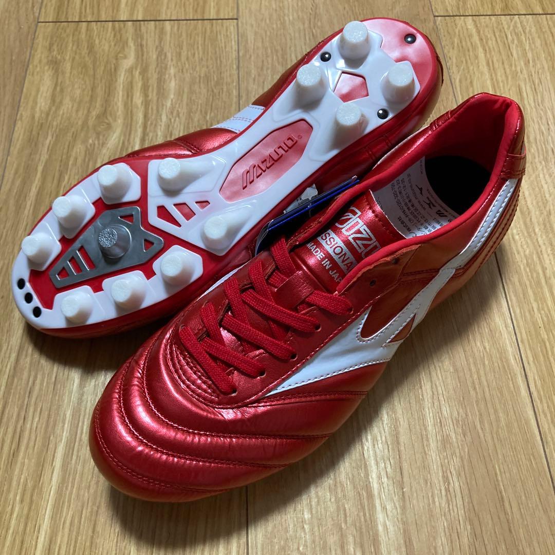 ミズノ モレリア Ⅱ ジャパン レッド 26.5㎝ サッカースパイク