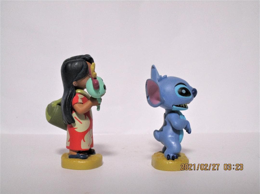 リロ＆スティッチ　ディズニーストア製　フィギュアセット
