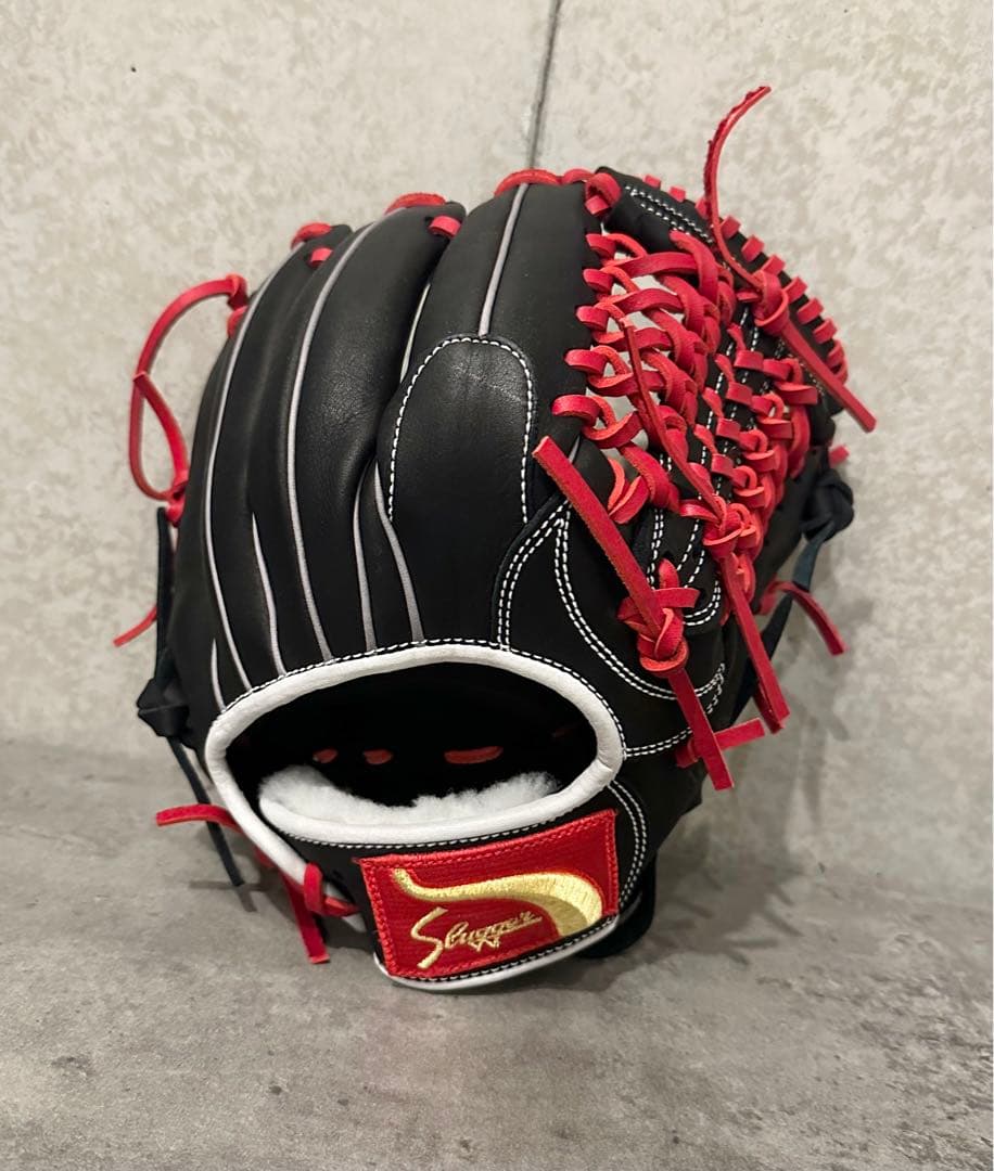 屋外 未使用品 久保田スラッガー オーダー 内野手用 湯もみ型付け済み