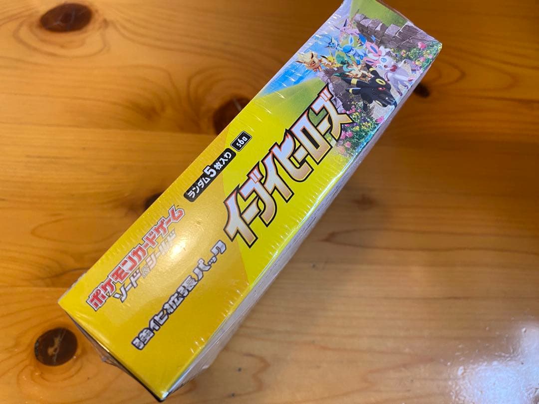 【新品未開封】ポケモンカード　イーブイヒーローズ　1BOX シュリンク付