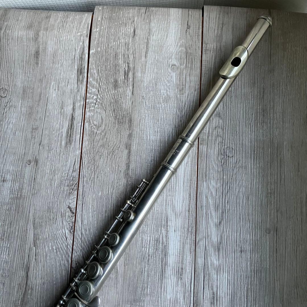 3F 【希少・名機】Nikkanフルート FL-21／ハードケース付き レトロ