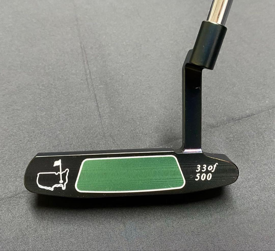 09マスターズパター　35インチ　No.33/500 未使用品