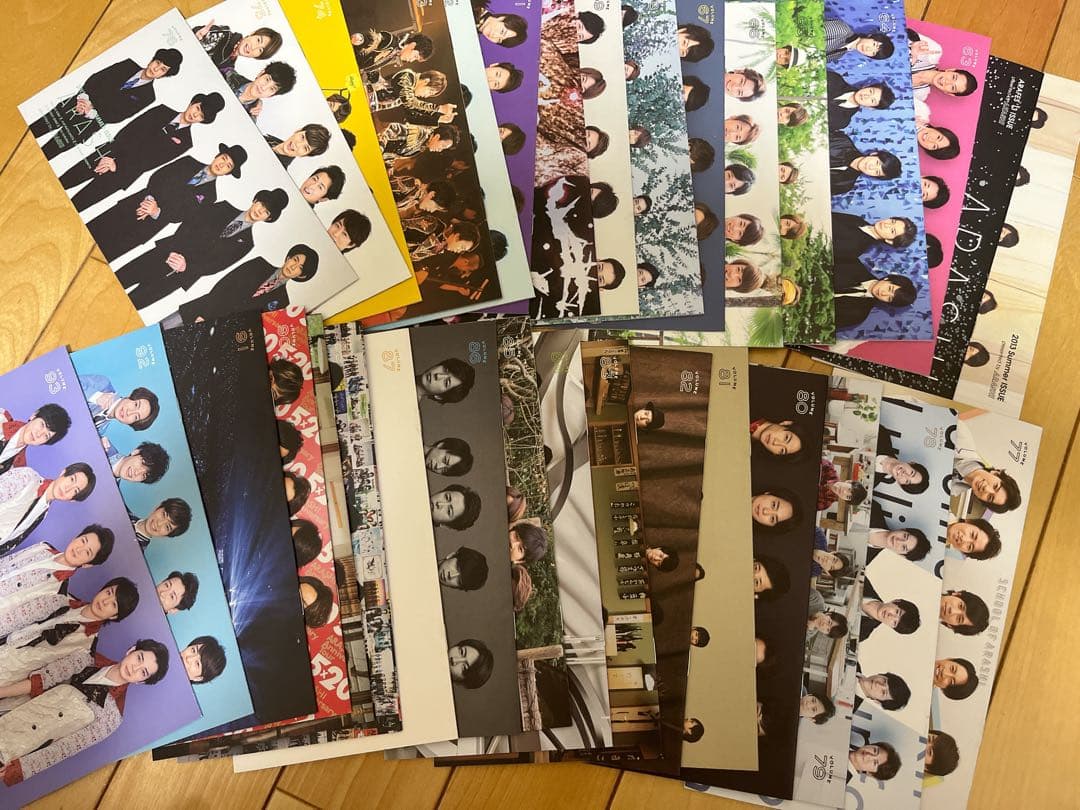 ジャニーズ 嵐 会報 No1〜No106 抜けなし 5×20 スワロフスキー