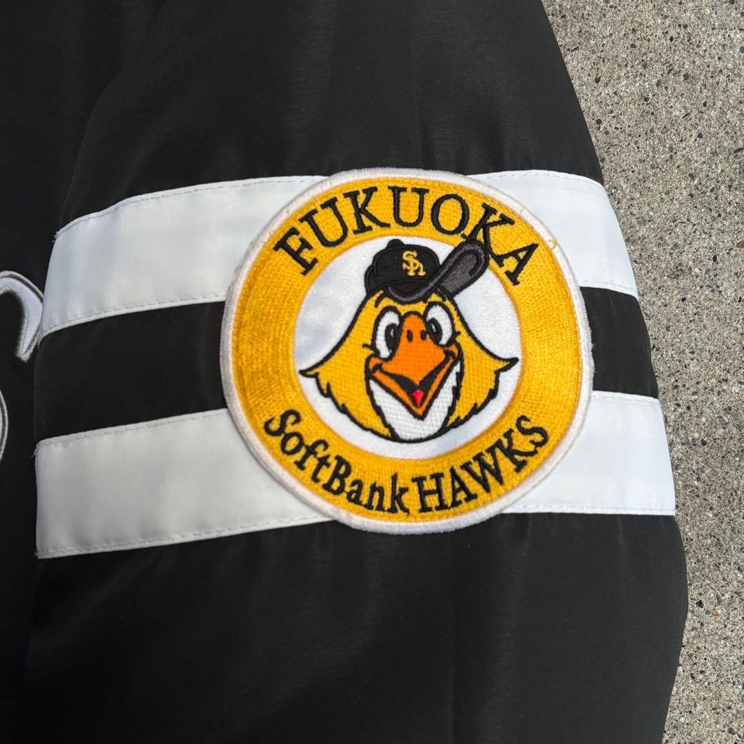 ★SoftBank Hawks★ グランドコート 中綿入り ジャケット