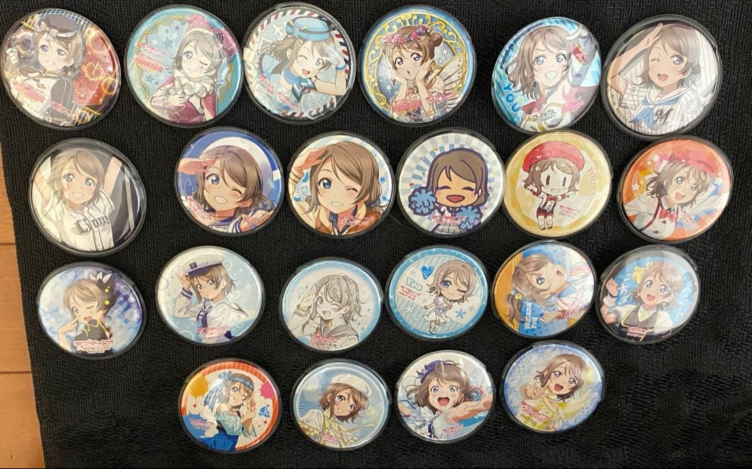 渡辺曜　缶バッジまとめ売り