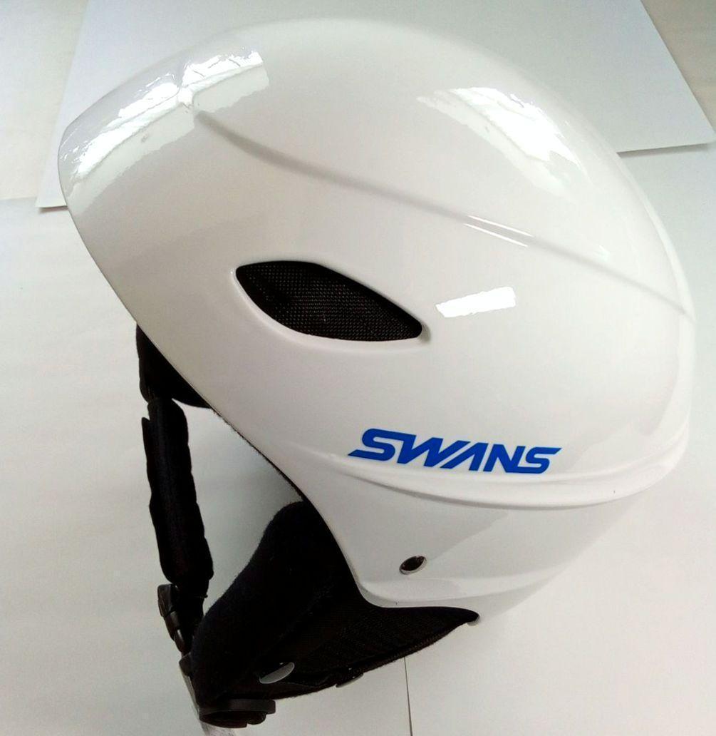 新品未使用/SWANS 男女兼用スキー・スノボヘルメット 自転車・災害時にも/M