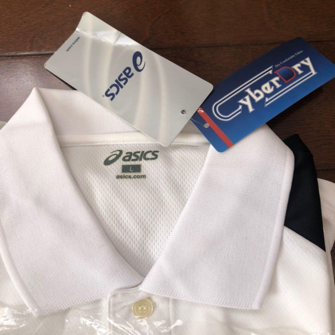 新品　asics スポーツウェア　メンズ　タグ付き