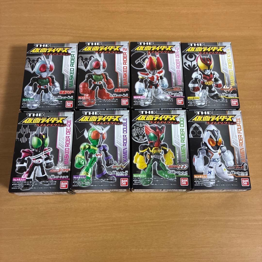 THE 仮面ライダーズ 78個