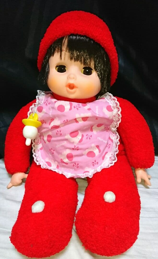 レア 新品 昭和 レトロ スリーピングアイ ベビー おしゃぶり 人形 赤ちゃん