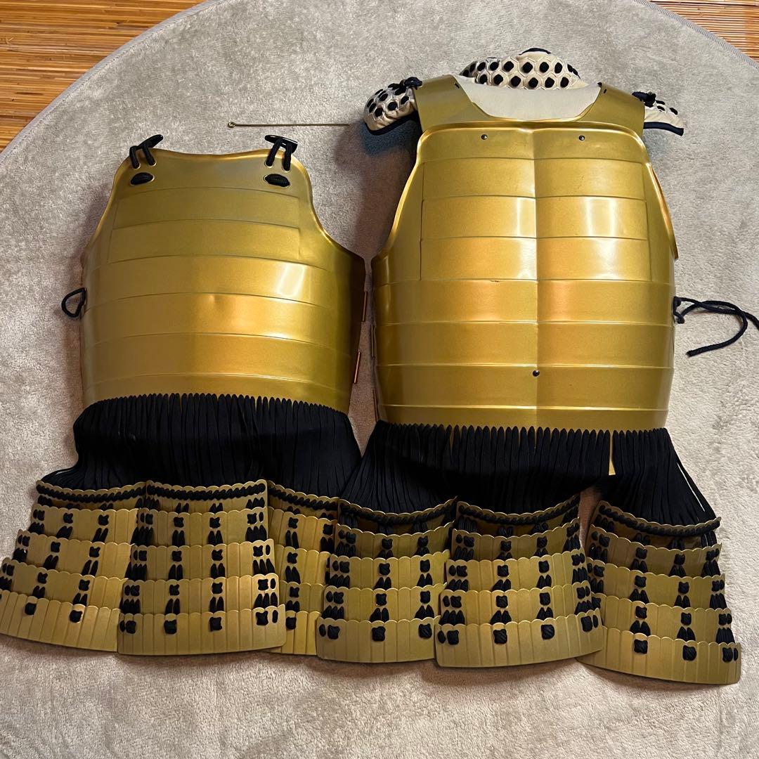 【環境大切さま専用】金陀美仏具足 鉄鎧【等身大•甲冑】鎧櫃、鎧立て 付き 一式