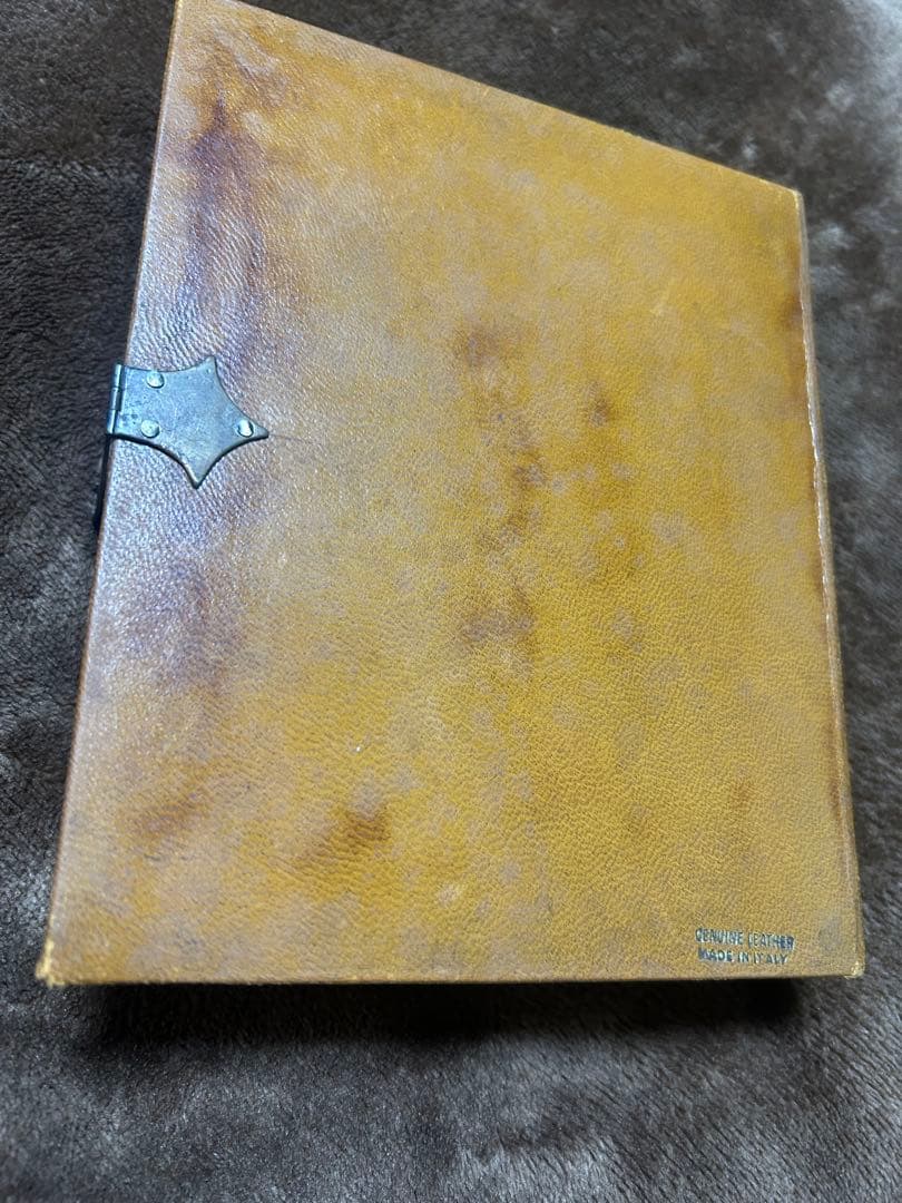 デッドストック 本革 イタリア製 ヴィンテージ ポーカーセット アンティーク