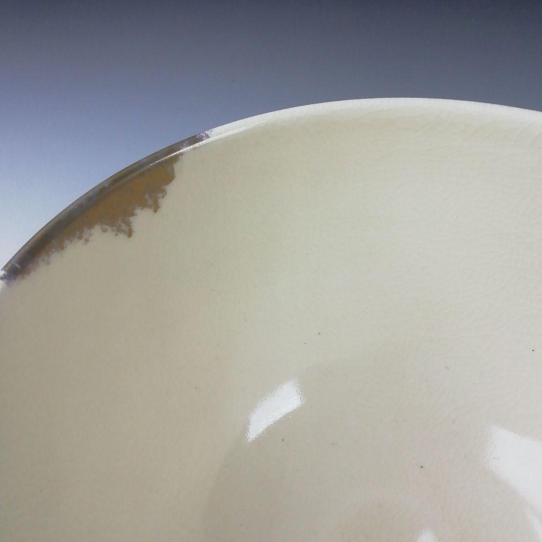 Ｔ３９９　茶碗　『四季草花』『平安　雲楽 造』　共箱　抹茶碗　茶道具