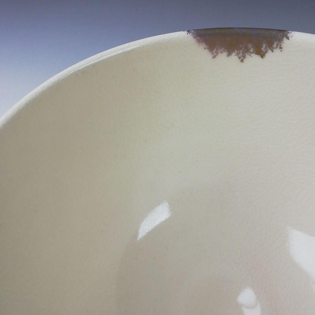 Ｔ３９９　茶碗　『四季草花』『平安　雲楽 造』　共箱　抹茶碗　茶道具