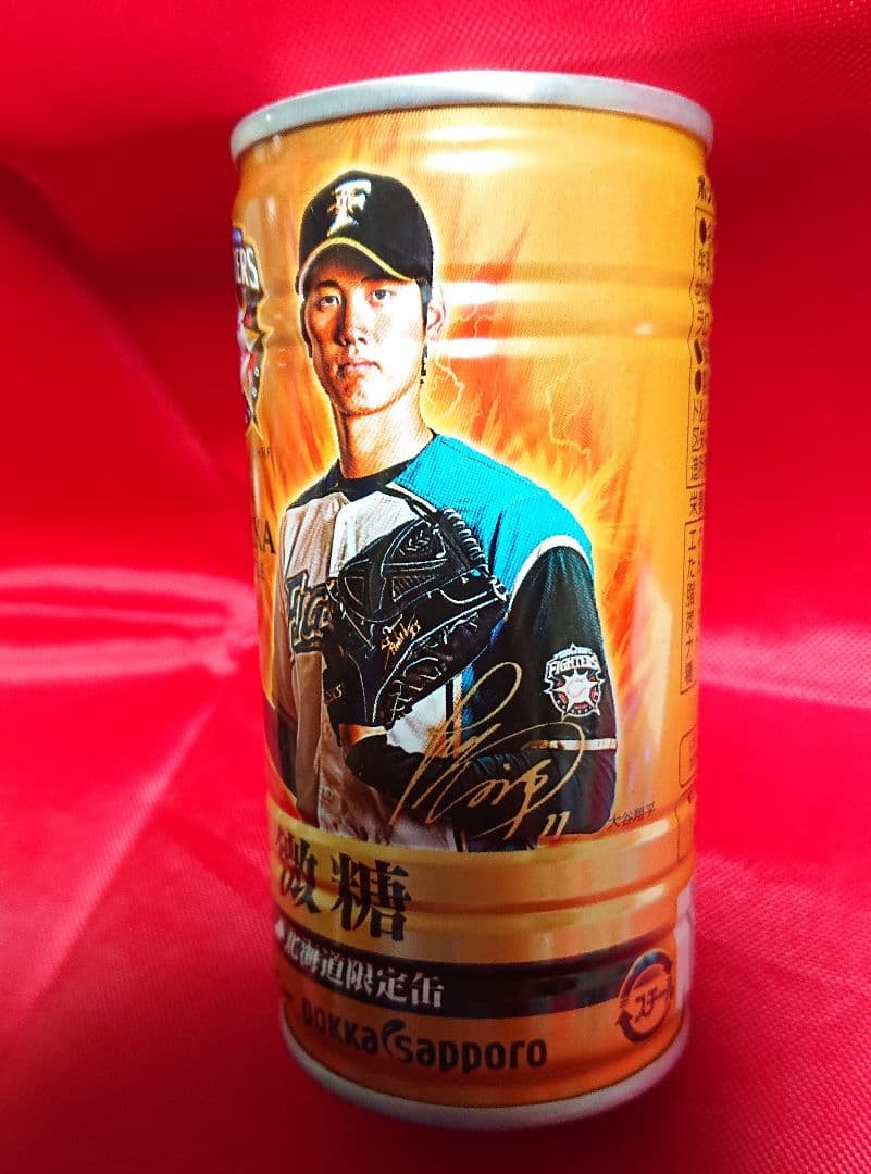 大谷翔平 ３点 ポッカサッポロ コーヒー缶2個 デコピンステッカー１枚