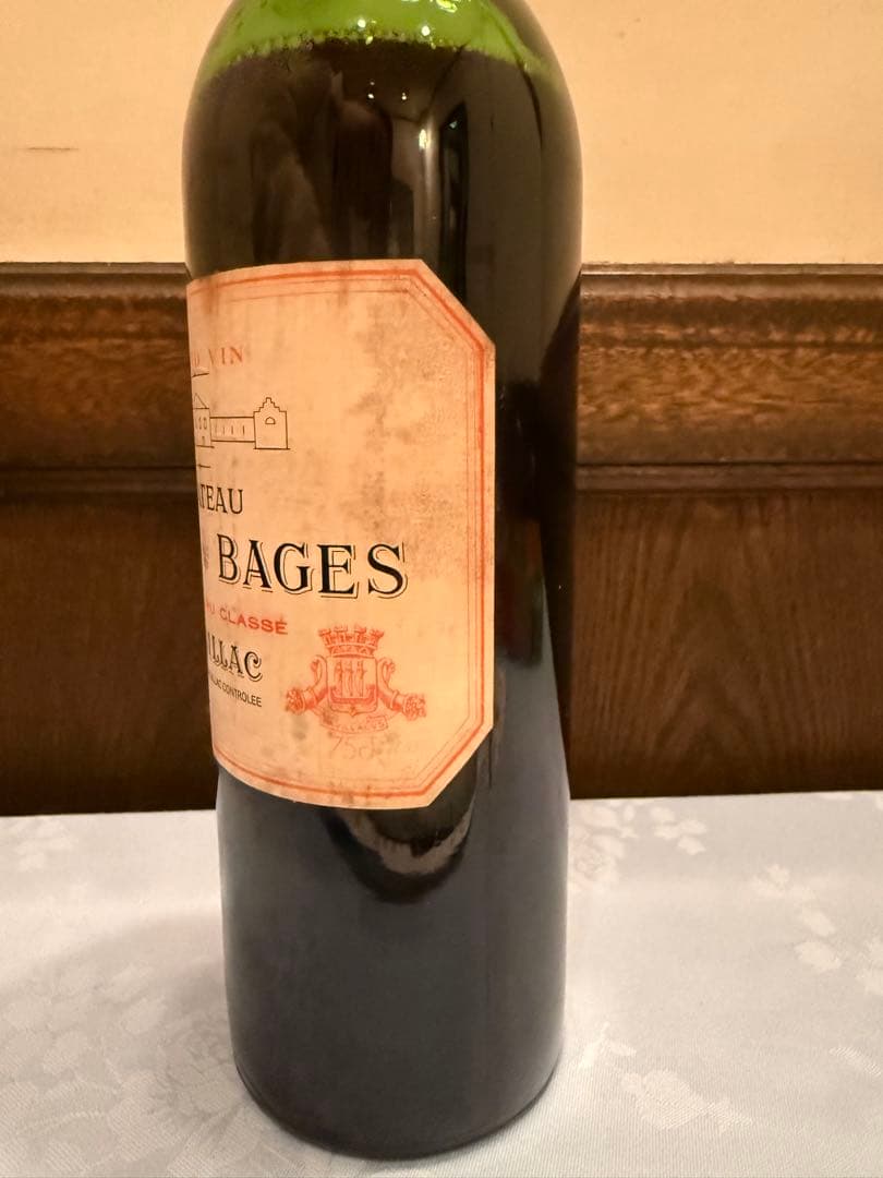 CHATEAU LYNCH BAGES 1987 赤ワイン