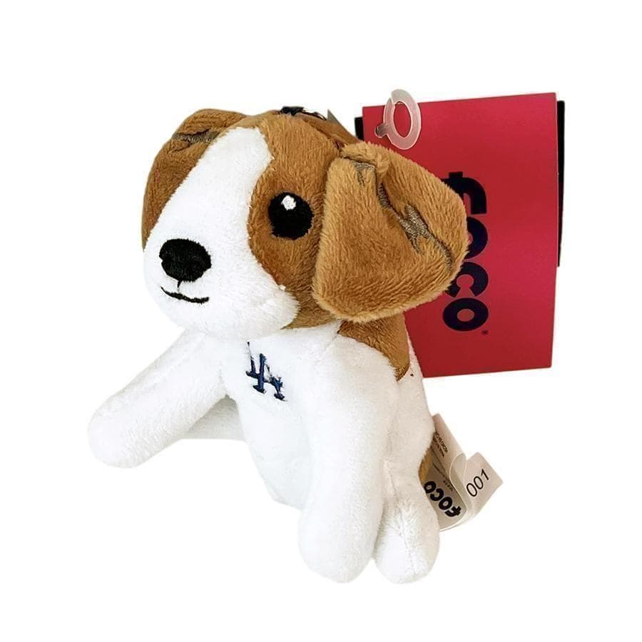 C*N様 新品ドジャース限定MLB公式大谷翔平デコイいぬ犬キーホルダーデコピンぬ
