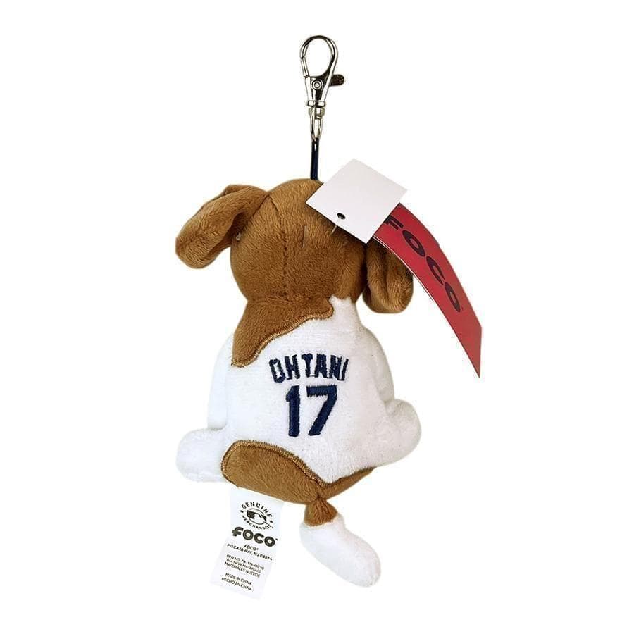 C*N様 新品ドジャース限定MLB公式大谷翔平デコイいぬ犬キーホルダーデコピンぬ