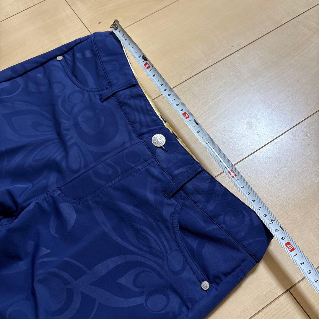 ラウドマウス　ゴルフ ポロシャツ パンツ 2点セット ネイビー　L/L