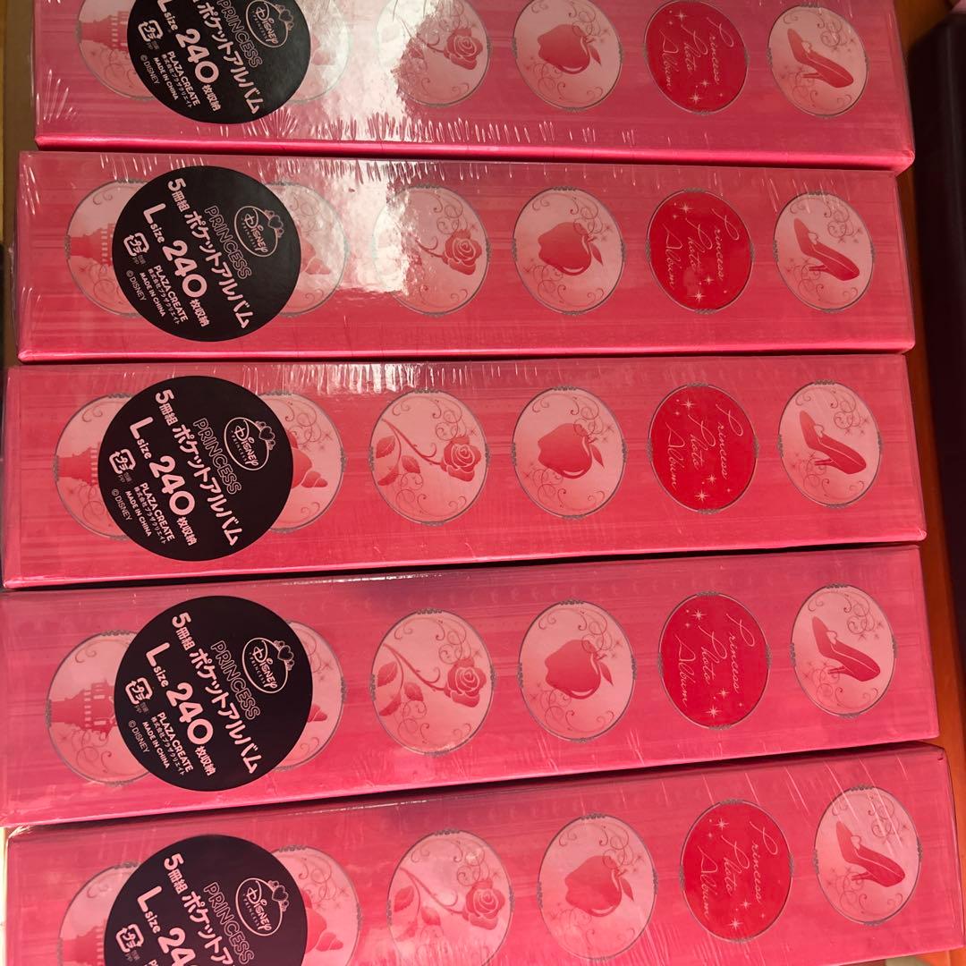 ポケットアルバム5冊組Lsize240枚収納✖︎５個