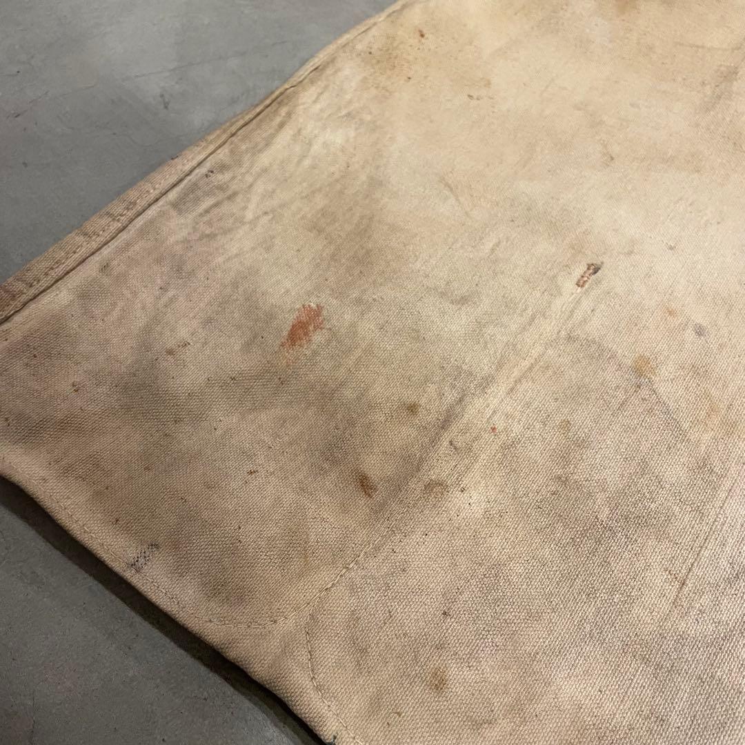 40s ニュースペーパー　ワークエプロン　ビンテージ　apron vintage