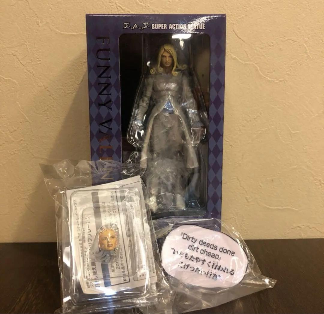 【限定・未使用】超像可動ファニーバレンタイン ジョジョ第7部スティールボールラン