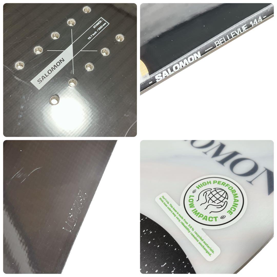 美品 SALOMON サロモン Bellevue 144 レディース
