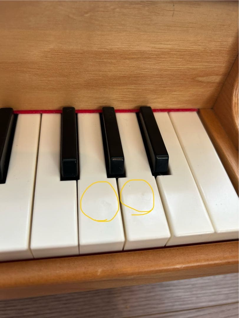 KAWAI カワイ ミニ グランドピアノ ナチュラル 1144