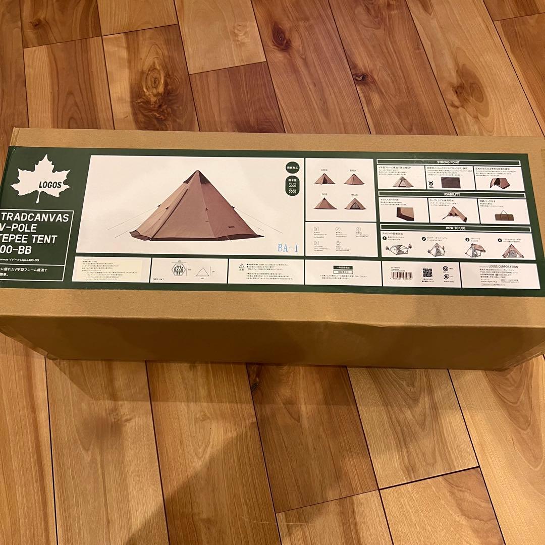 テント・タープ LOGOS TRADCANVAS V-POLE TEPEE TENT