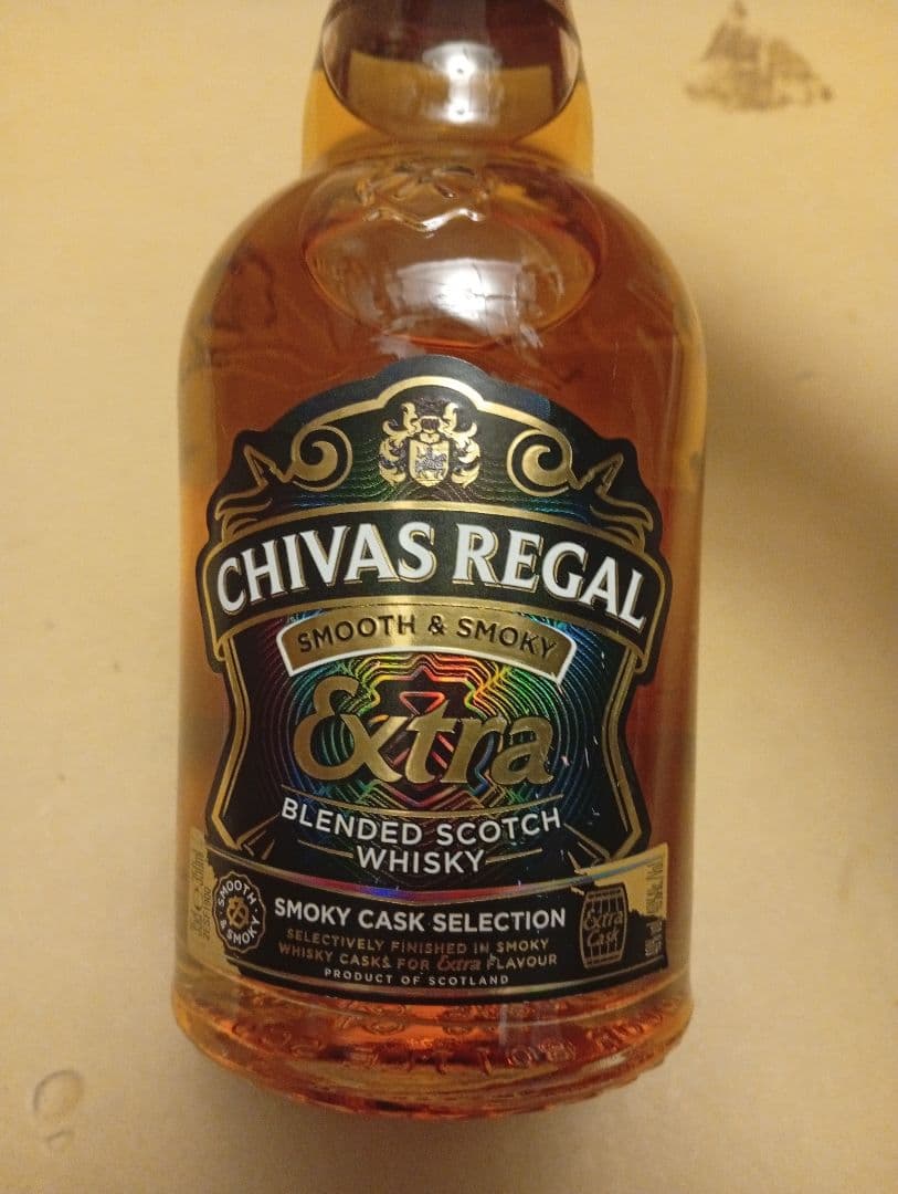日本未発売品 CHIVAS REGAL EXTRA smooth＆smoky