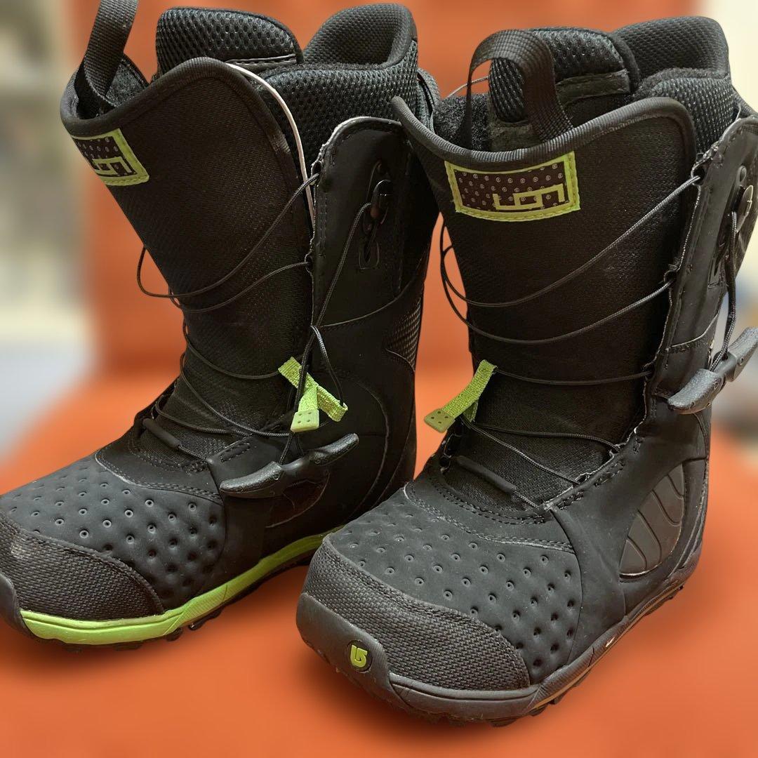 Burton ion 25㎝スノーボードブーツ ブラック/グリーン
