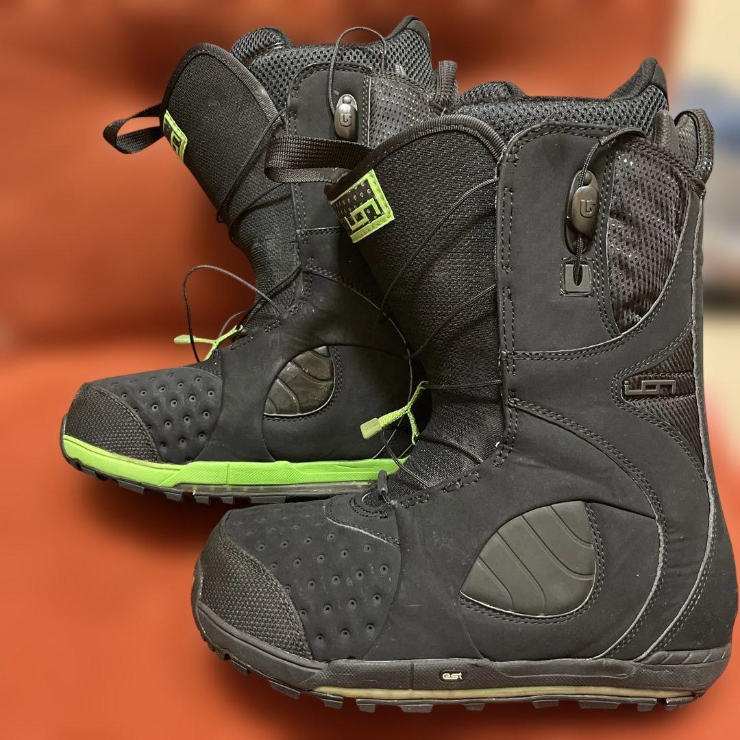 Burton ion 25㎝スノーボードブーツ ブラック/グリーン