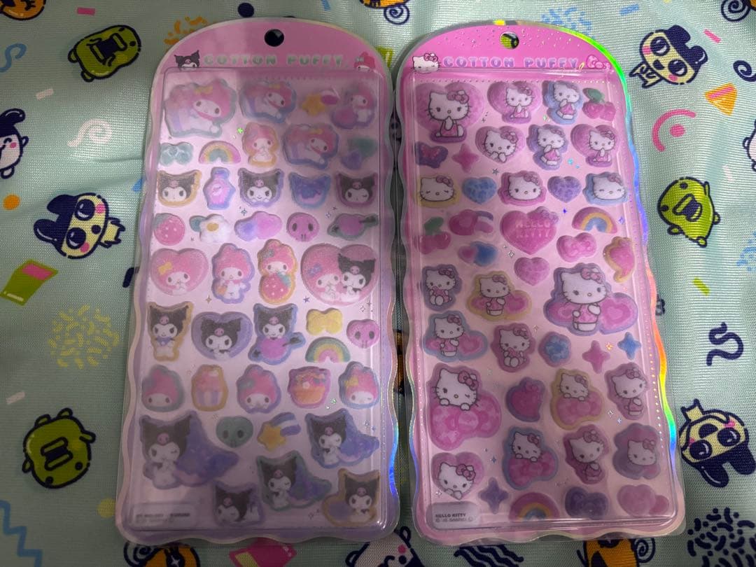 ハローキティ・マイメロディ・クロミ シール7シートセット　正規品