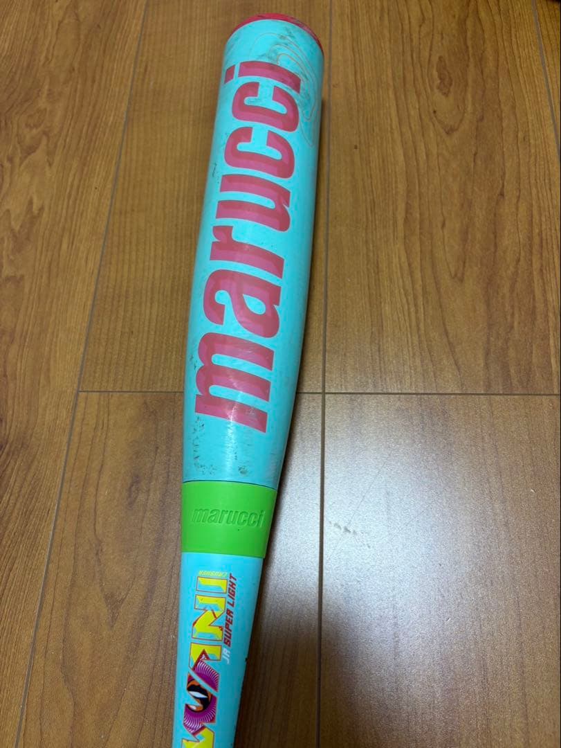 marucci ワニクラッシャージュニアスーパーライト74センチバットケース付き