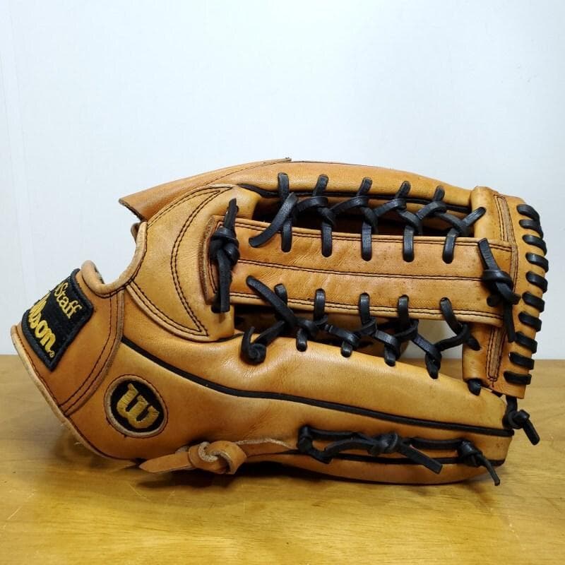 ウイルソン Wilson DUAL 日本製 プロスタッフ 外野用 軟式グローブ