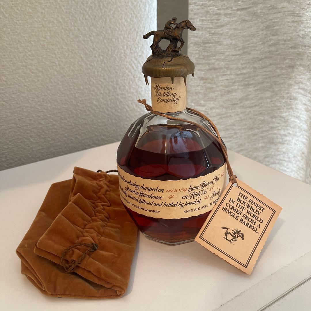 【23日に削除】 Blanton's ブラントン　92 1992年　ウイスキー