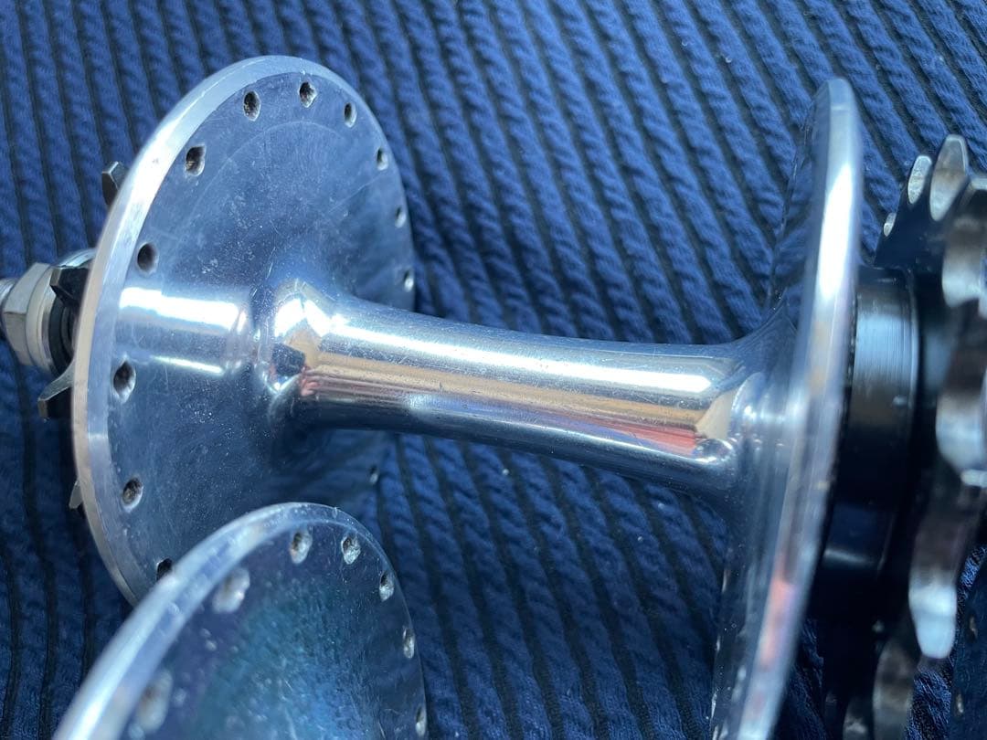 NJS SHIMANO DURAACE ハブ　36H 120mm競輪　ピスト