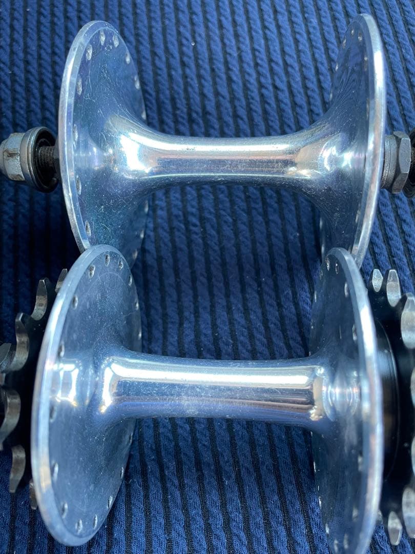 NJS SHIMANO DURAACE ハブ　36H 120mm競輪　ピスト