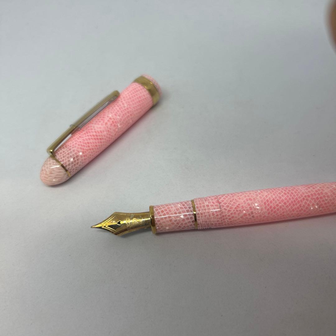 プラチナ萬年筆 サクラ セルロイド万年筆 中字 PTB-30000S